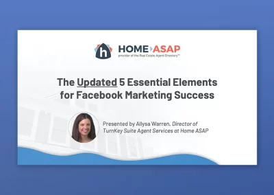 Essential Elements for Facebook Marketing Success